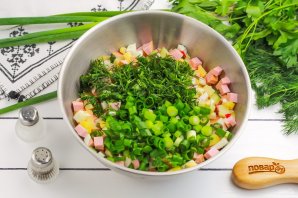 Холодник с колбасой Холодник с колбасой