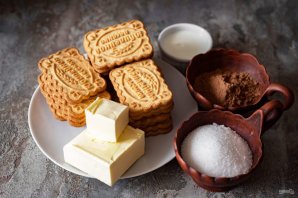 Колбаска "Mинутка" из печенья Колбаска "Mинутка" из печенья