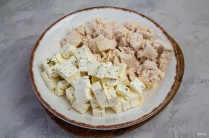 Салат "Снежная горка" Салат "Снежная горка"