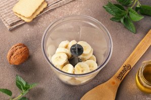 Творог с бананом Творог с бананом