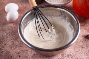 Быстрый сладкий пирог на кефире с тыквой