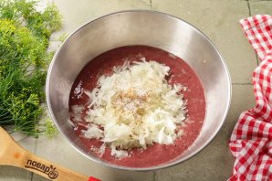 Печеночный торт с морковью