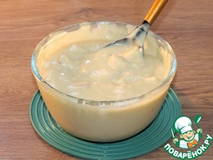 Пирог на кефире с персиками Пирог на кефире с персиками