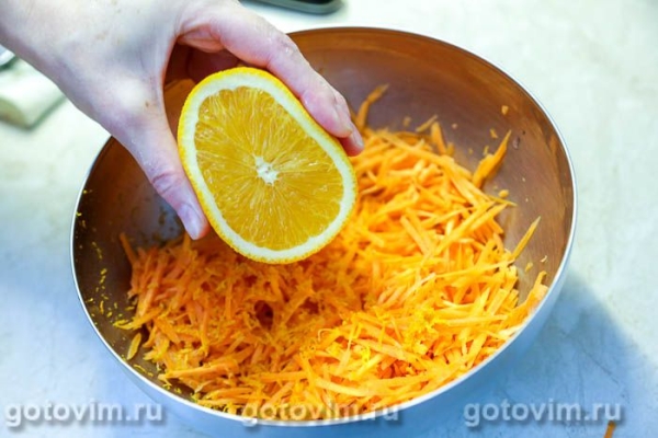 Морковь, жаренная с апельсином и имбирем Морковь, жаренная с апельсином и имбирем