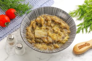 Блины с начинкой из баклажанов Блины с начинкой из баклажанов