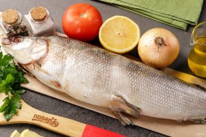 Муксун на гриле Муксун на гриле