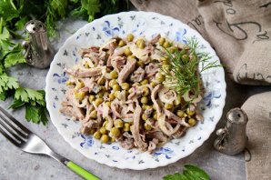 Салат "Венский" с языком Салат "Венский" с языком