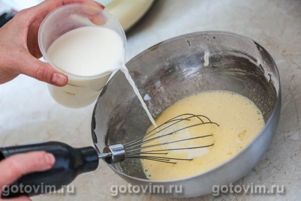 Крем патисьер на яйцах и муке Крем патисьер на яйцах и муке