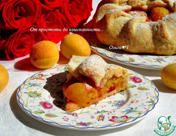 Галета с абрикосами и сливами Галета с абрикосами и сливами