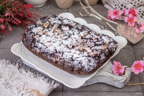 Пирог из овсянки без муки с бананами Пирог из овсянки без муки с бананами