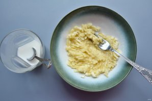 Рисовый пудинг с бананами Рисовый пудинг с бананами