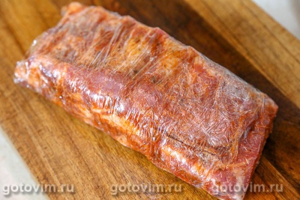 Свиные ребрышки на решетке