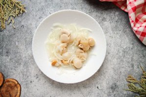 Гребешок в майонезно-горчичном соусе Гребешок в майонезно-горчичном соусе