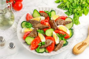 Салат из печени Салат из печени