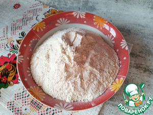 Хлеб с грецкими орехами