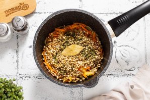 Суп с зеленой гречкой Суп с зеленой гречкой