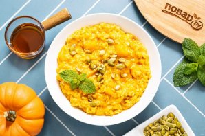 Овсянка с тыквой Овсянка с тыквой