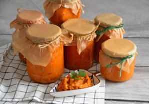 Кабачковая икра на зиму с майонезом