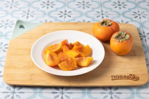 Молочный коктейль с хурмой Молочный коктейль с хурмой