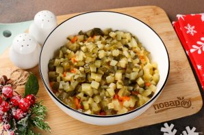 Салат "Оливье" на год Дракона Салат "Оливье" на год Дракона