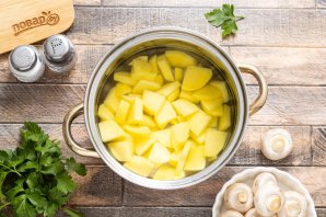 Суп из свежих шампиньонов