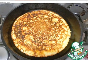 Мордовские блины с манкой Мордовские блины с манкой