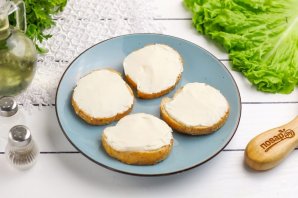 Бутерброды с форелью Бутерброды с форелью