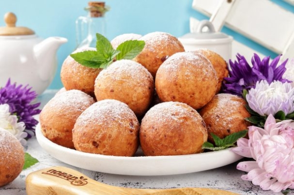 Пончики творожные за 10 минут Пончики творожные за 10 минут