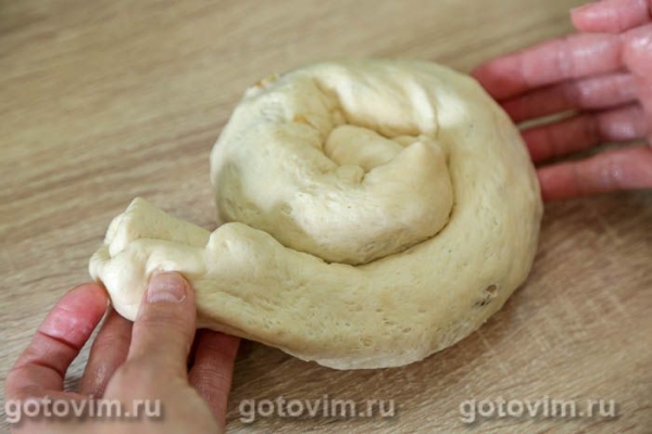Хлеб‑рулет с арахисовой начинкой в хлебопечке