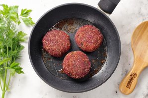 Котлеты свекольные постные