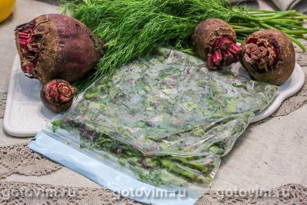 Заморозка свекольной ботвы на зиму Заморозка свекольной ботвы на зиму