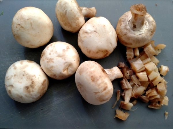 Перловка с овощами и грибами