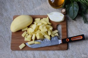 Постный картофельный суп Постный картофельный суп