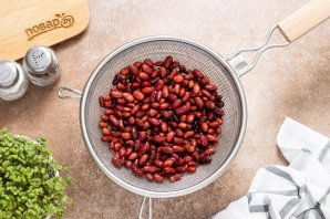 Красная фасоль с грибами Красная фасоль с грибами