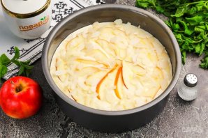 Миндально-яблочный пирог Миндально-яблочный пирог