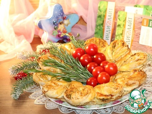 Пирог "Венок" с 2 начинками Пирог "Венок" с 2 начинками