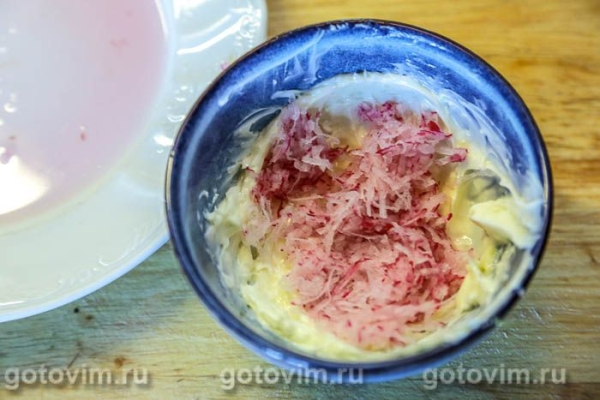 Сливочное масло с редиской Сливочное масло с редиской