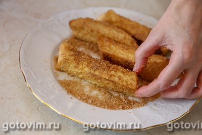 Французские тосты с корицей Французские тосты с корицей