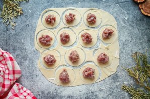 Пельмени из кабана Пельмени из кабана