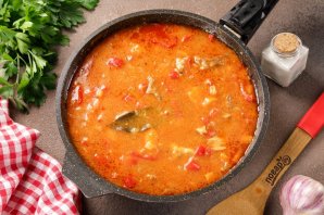 Гуляш с болгарским перцем Гуляш с болгарским перцем