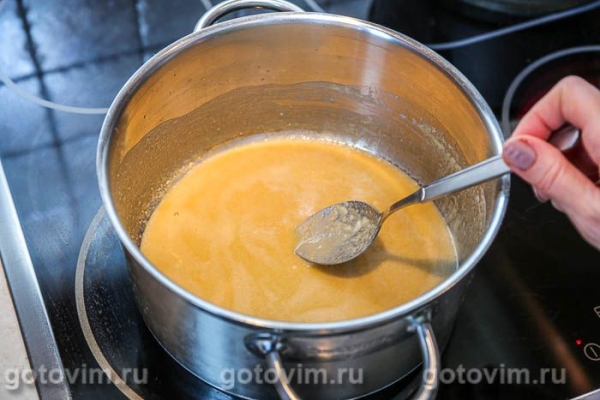Сливочный суп велюте с лисичками