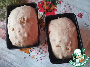 Хлеб с грецкими орехами