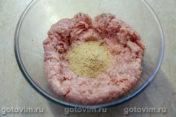 Мясные зразы с кабачками Мясные зразы с кабачками