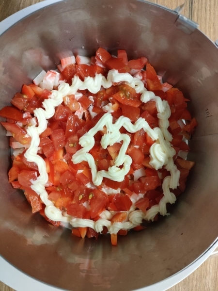 Салат-торт красное море Салат-торт красное море