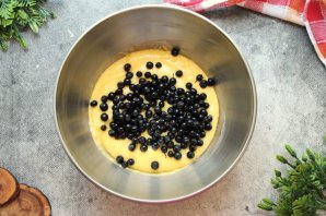 Маффины с черникой и абрикосами