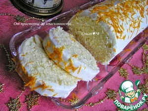 Творожно-цитрусовый рулет Творожно-цитрусовый рулет