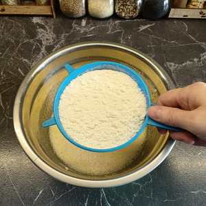 Кекс с яблоками