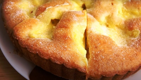 Знаменитый Итальянский лимонный пирог, который тает во рту. Простой домашний торт для чаепития Знаменитый Итальянский лимонный пирог, который тает во рту. Простой домашний торт для чаепития