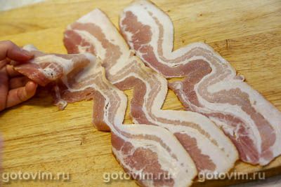 Кабачки в беконе Кабачки в беконе