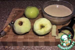 Французский яблочный пирог "исчезающий" Французский яблочный пирог "исчезающий"